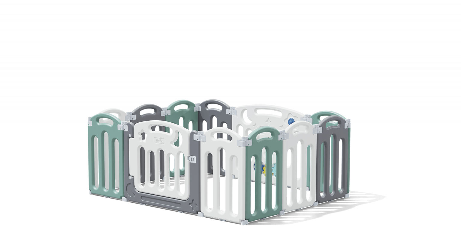 Манеж UNIX Kids Simple 188x188 Color - Юндета