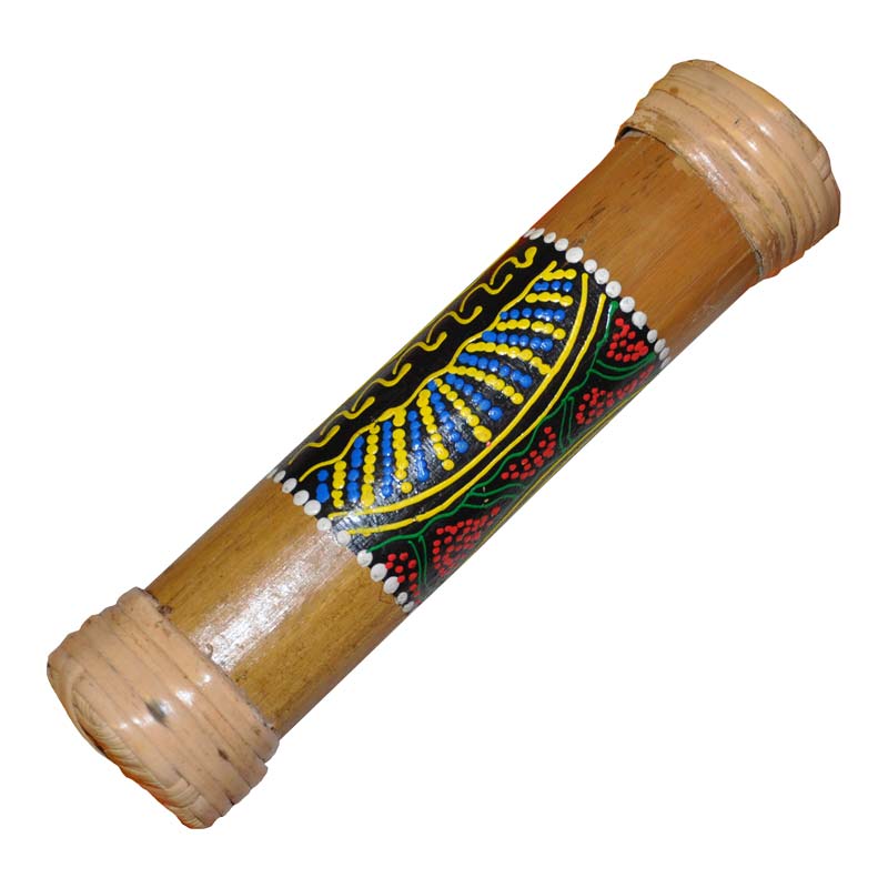 Музыкальный инструмент Посох-шум дождя 20 см, Индонезия