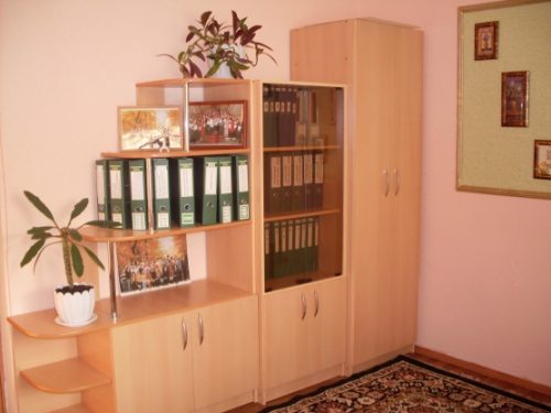 Шкафы для хранения пособий