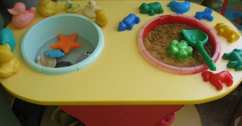 Столы Вода и песок