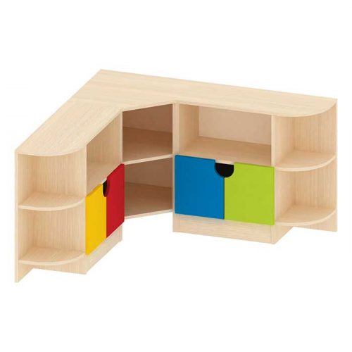 Стеллаж угловой 1200*1200*670 мм